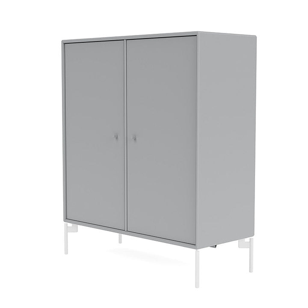 Montana Cover Cabinet With Legs, Fjord/Snow White