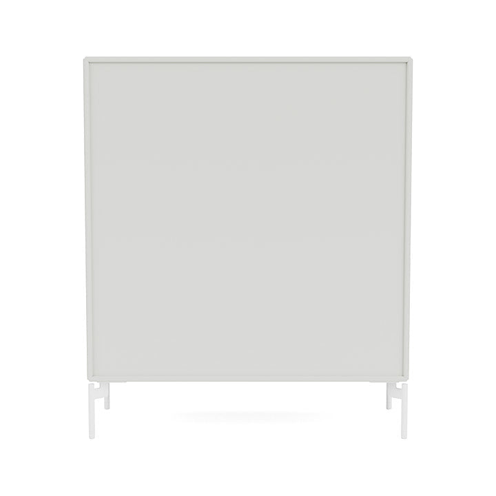 Montana Cover Cabinet With Legs, Nordic/Snow White