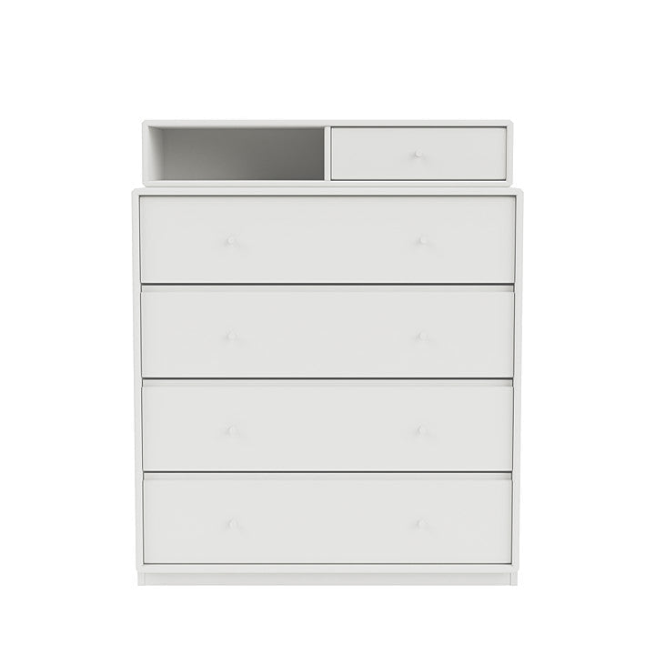 Montana Keep Chest Of Drawers With 3 Cm Plinth, White