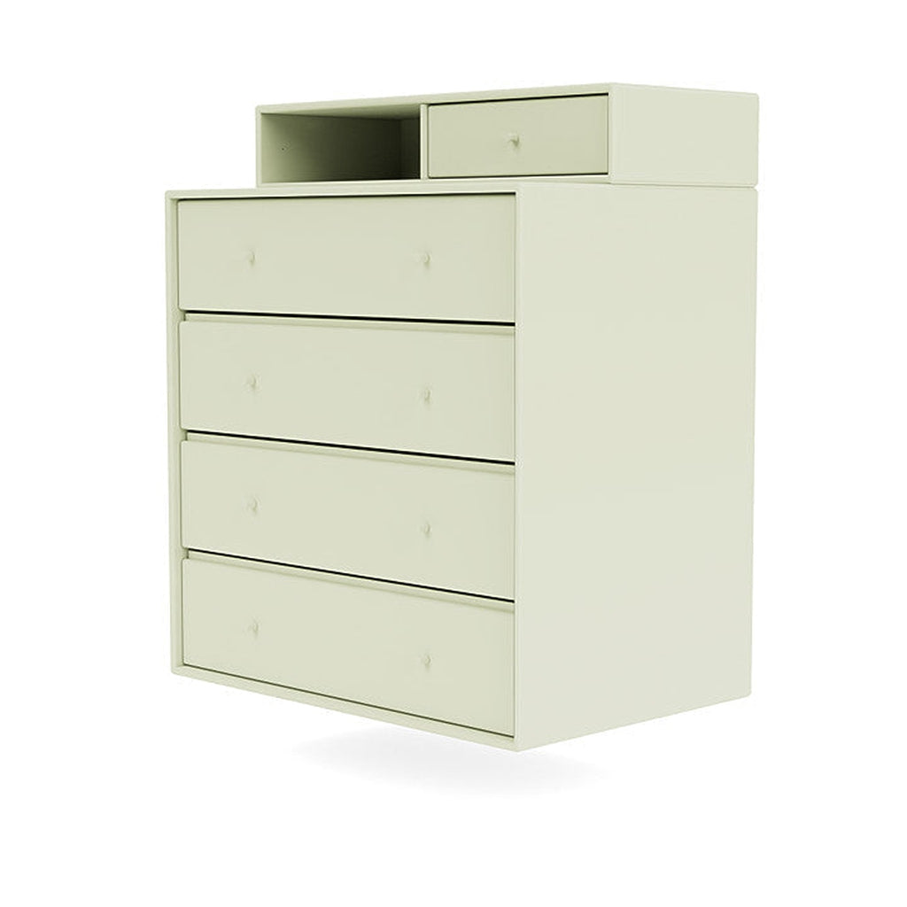 Montana Keep Chest Of Drawers With Suspension Rail, Pomelo Green