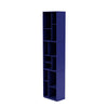 Montana Loom High Bookcase With 3 Cm Plinth, Monarch Blue