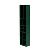 Montana Loom High Bookcase With 3 Cm Plinth, Pine Green