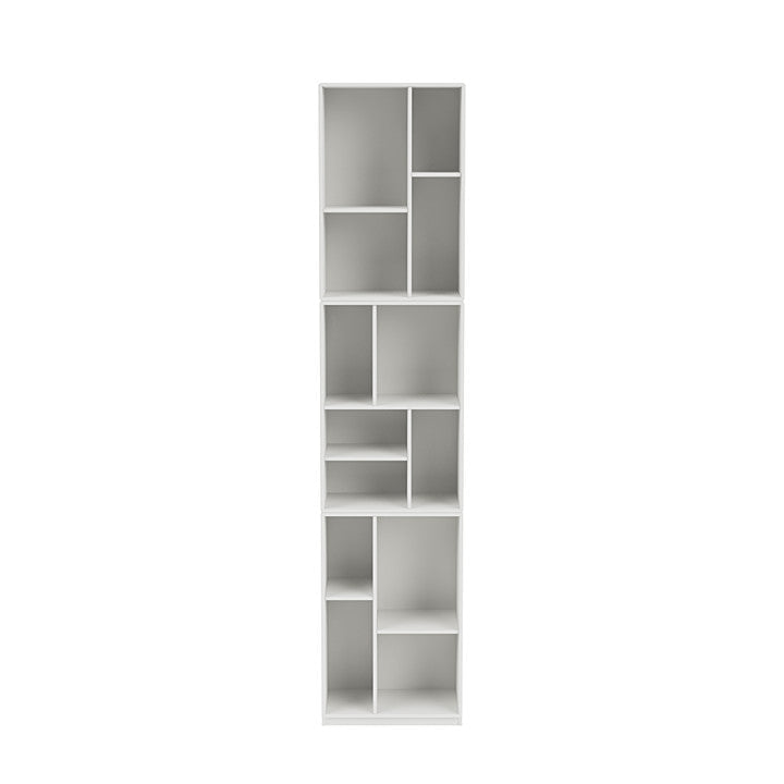 Montana Loom High Bookcase With 3 Cm Plinth, White