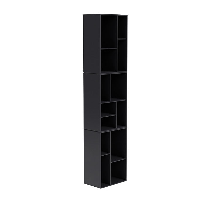 Montana Loom High Bookcase With Suspension Rail, Anthracite