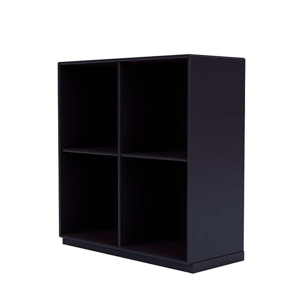 Show Bookcase Montana Show s 3 cm soklem, Shadow