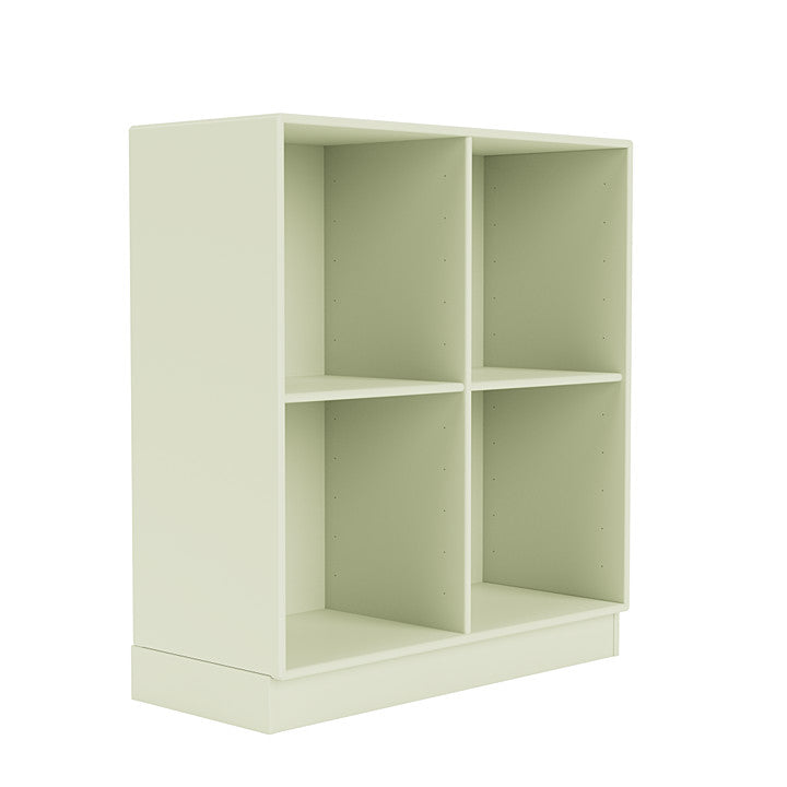Montana Show Bookcase With 7 Cm Plinth, Pomelo Green