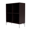 Montana Show Bookcase s nohama, balsamic/Matt Chrome