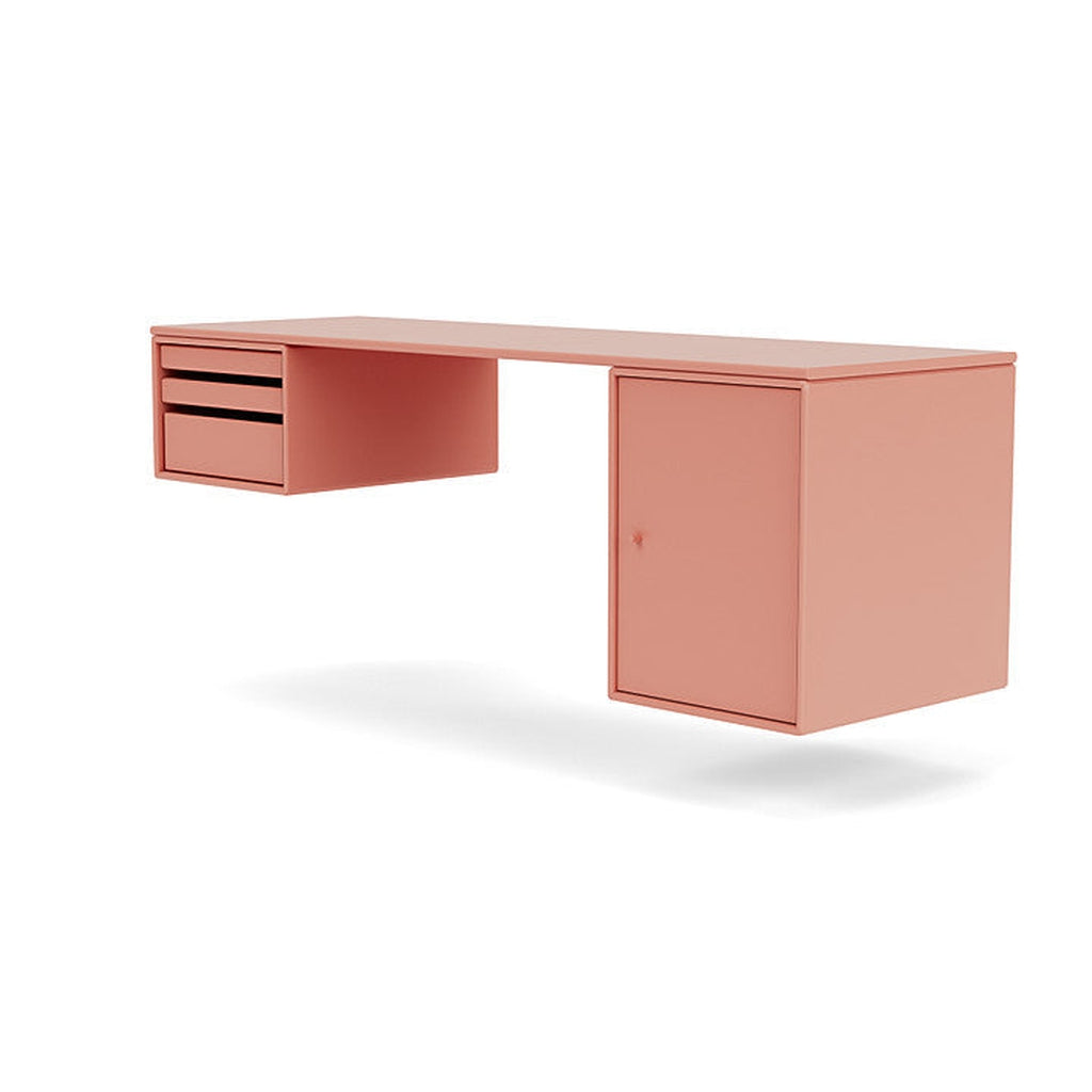 Montana Workshop Work Desk, Rhubarb Red