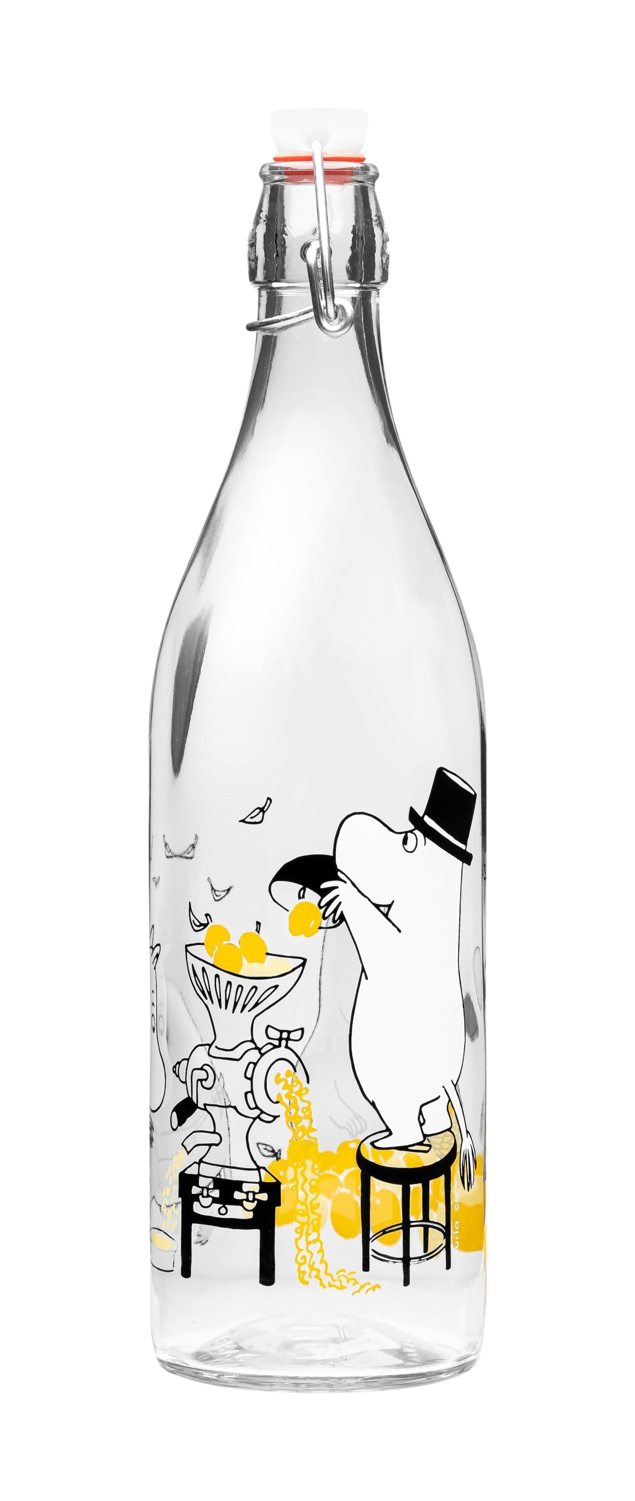 Skleněná láhev Muurla Moomin, ovoce