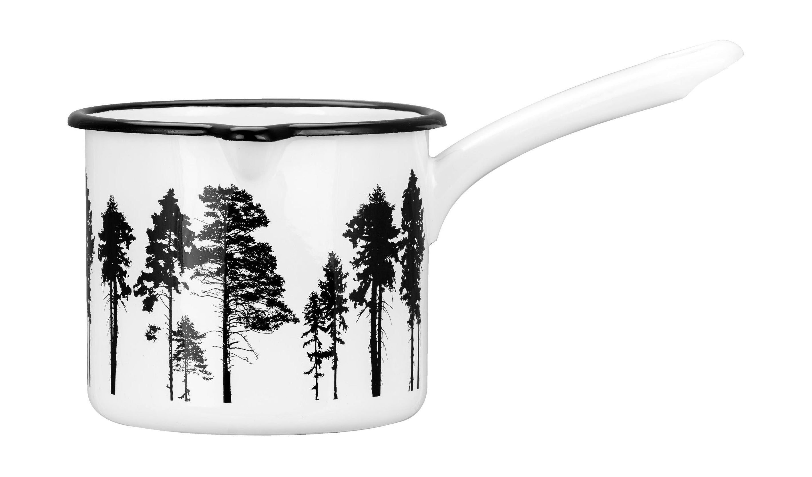 Muurla Nordic Enamel Saucepan The Forest