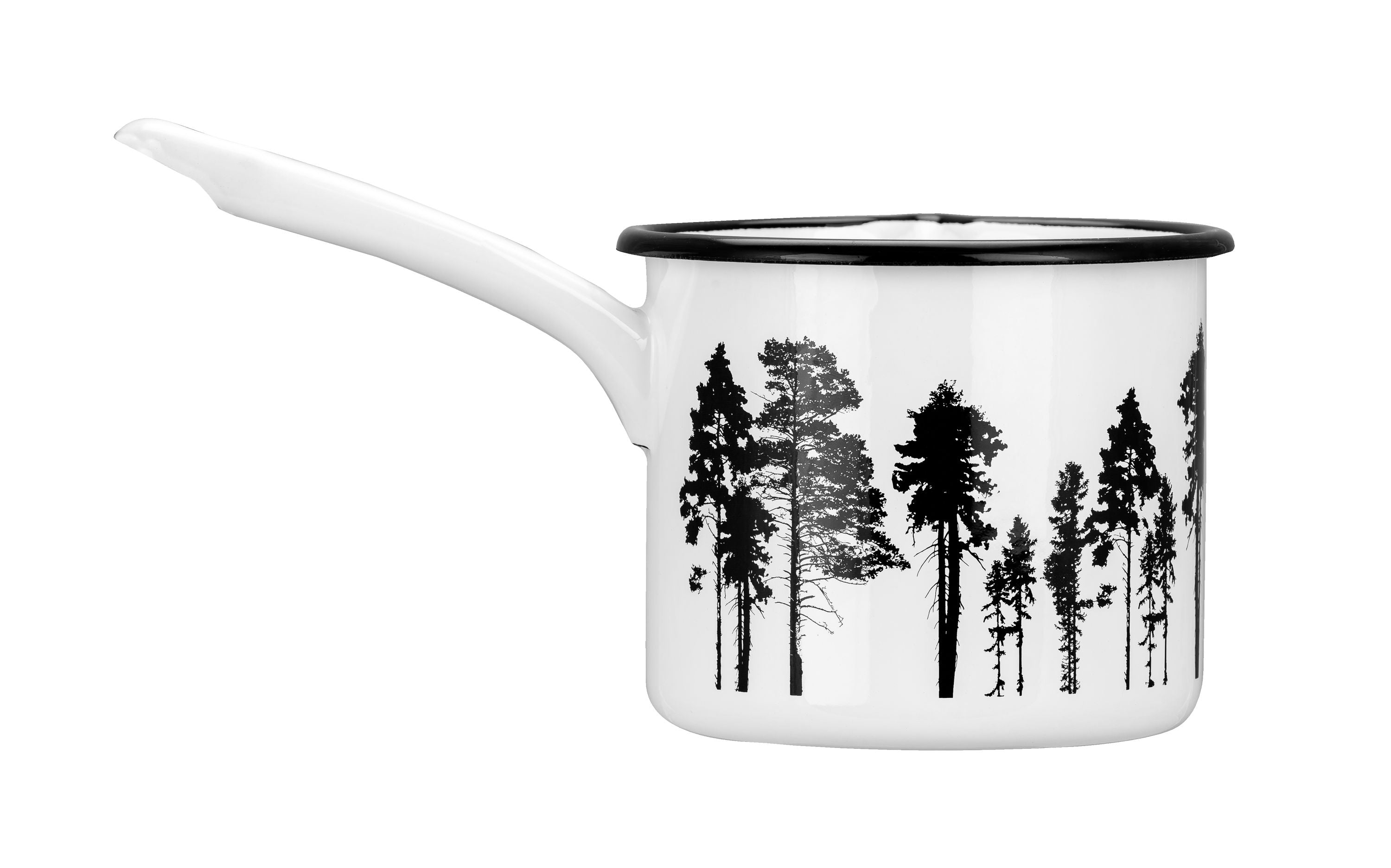 Muurla Nordic Enamel Saucepan The Forest