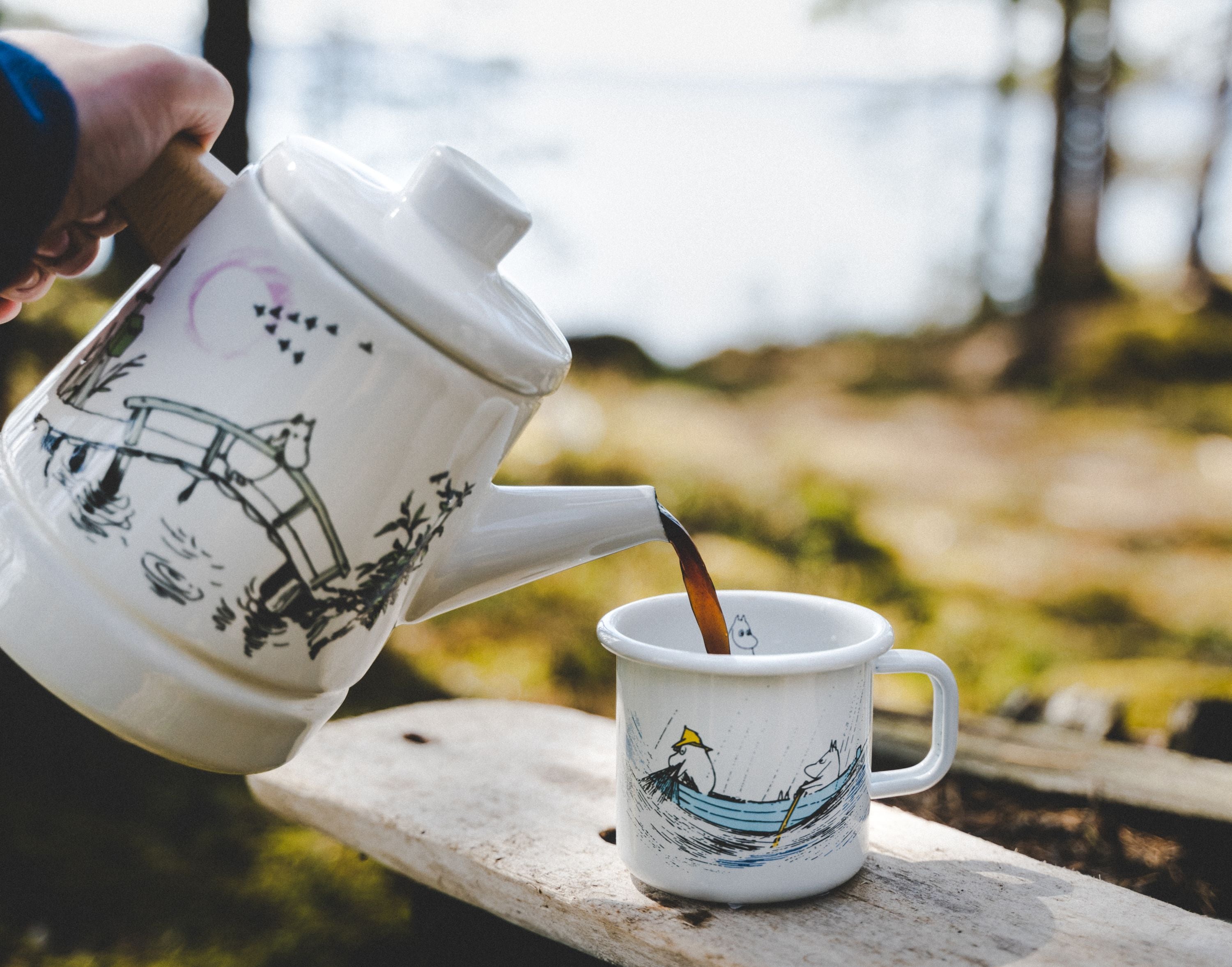 Muurla Moomin Originals Emaimel Coffee Pot zřejmě vám chybí