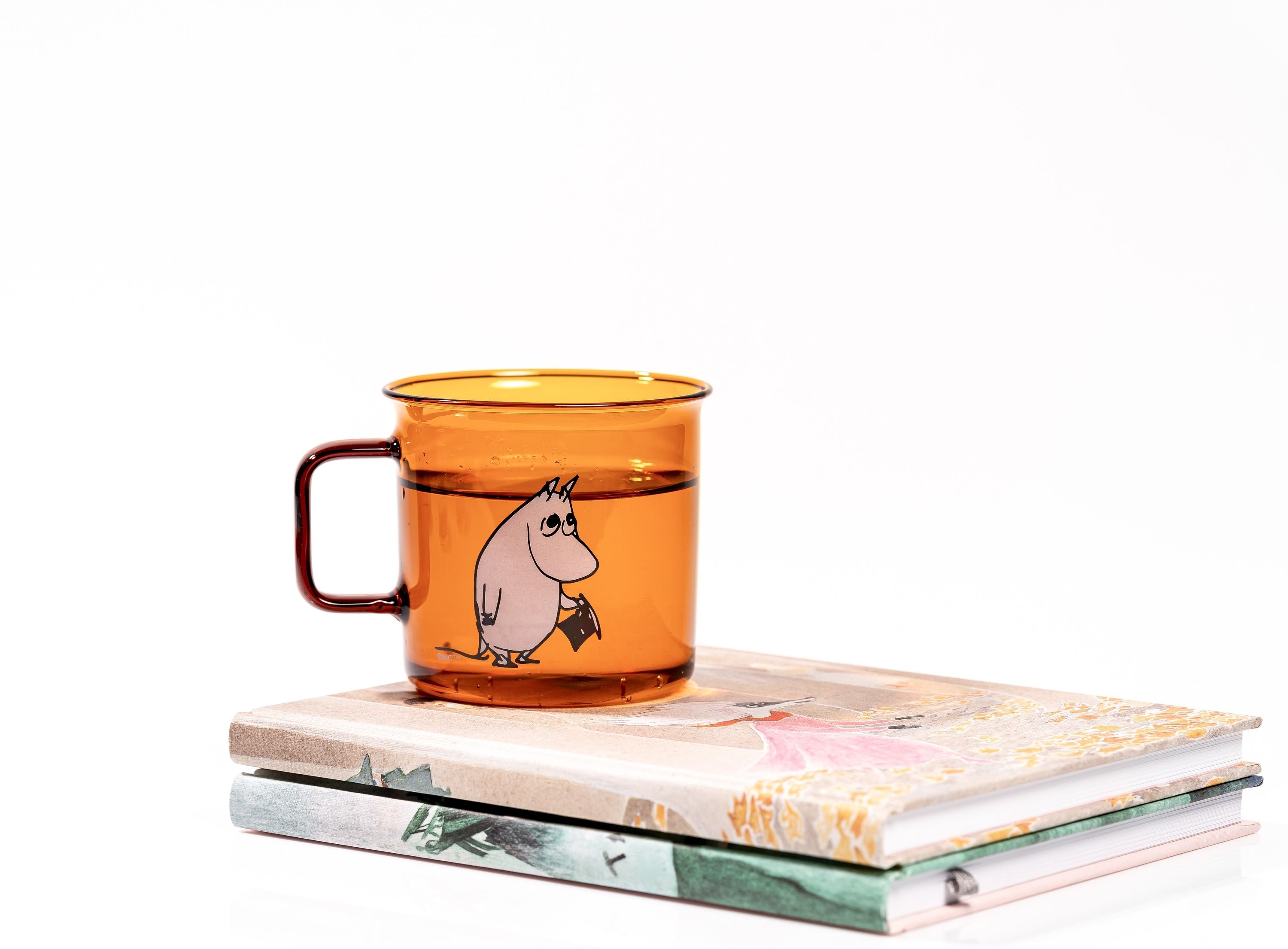 Muurla Moomin Glass Mug, Moominpappa