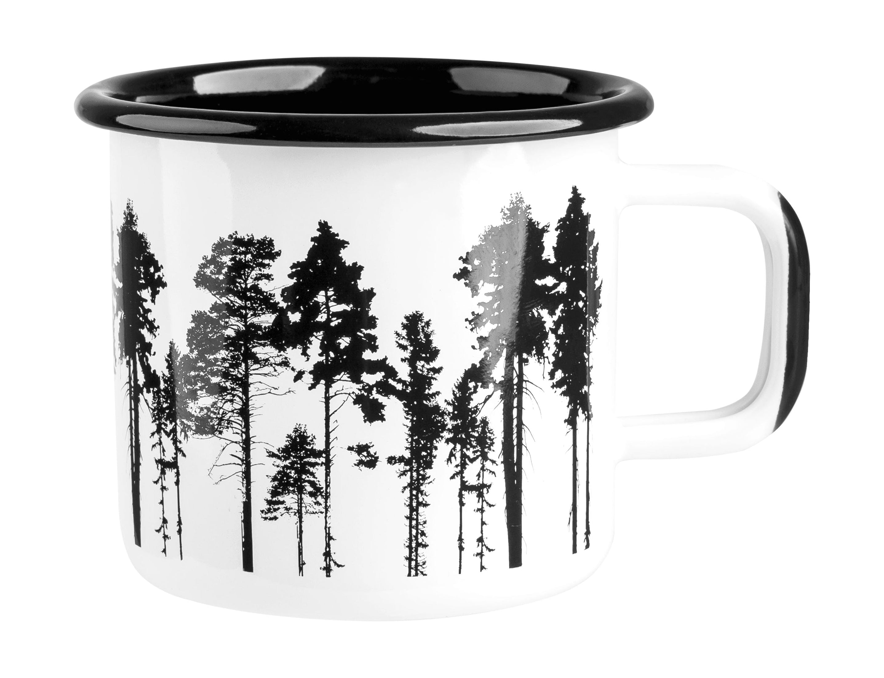 Muurla Nordic Enamel Mug, The Forest