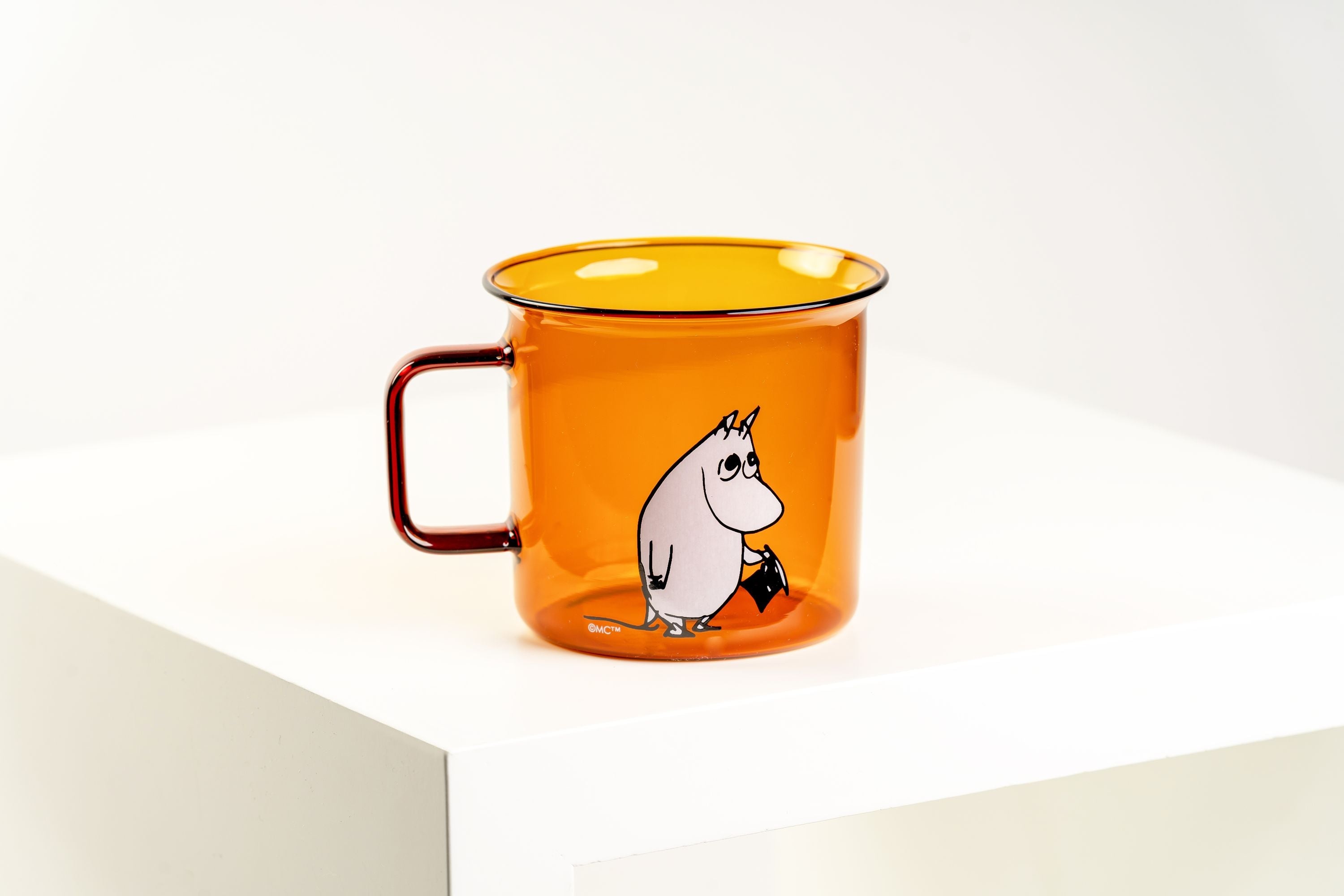 Muurla Moomin Glass Mug, Moominpappa