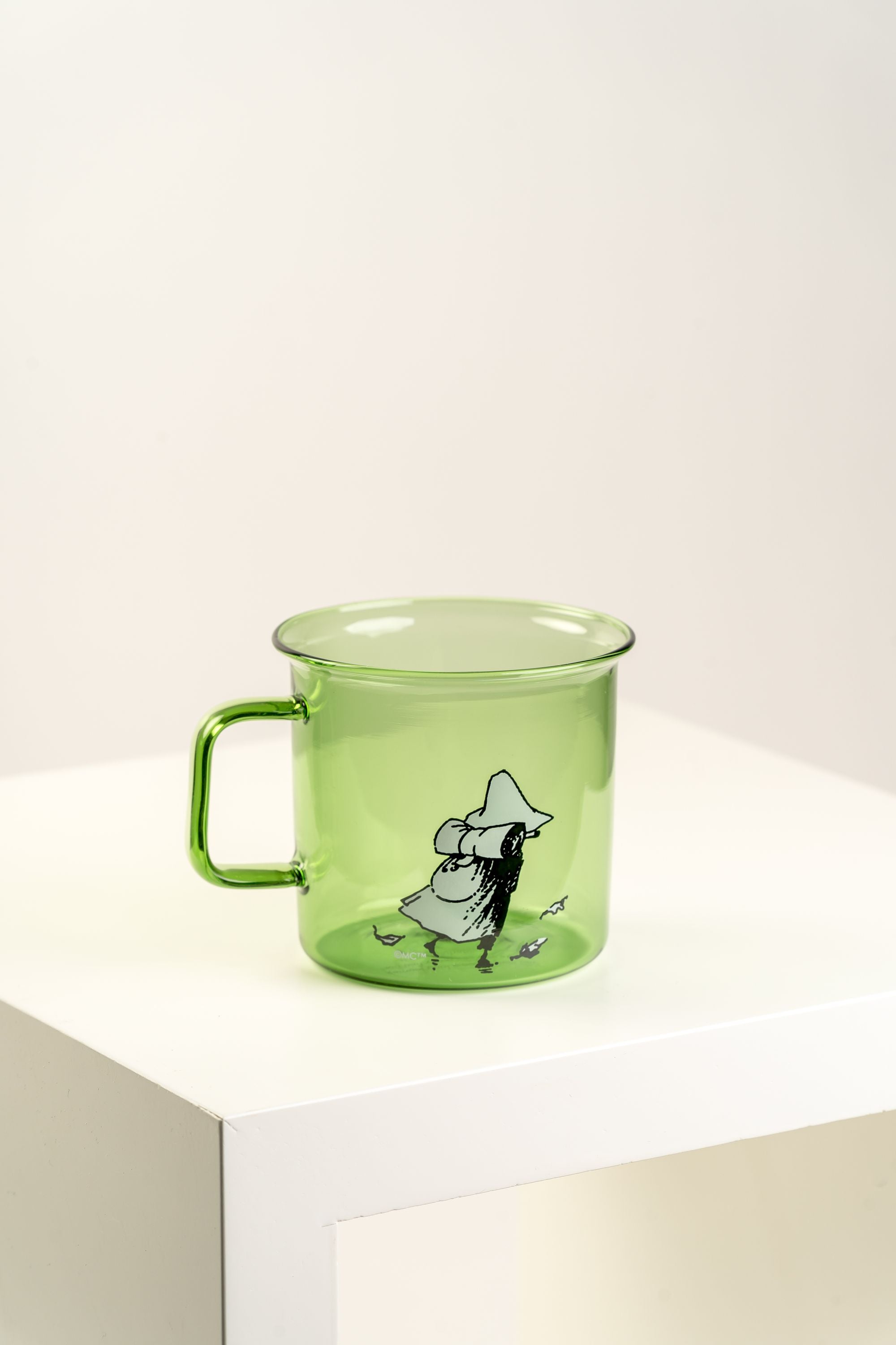 Muurla Moomin Glass Mug, Snufkin