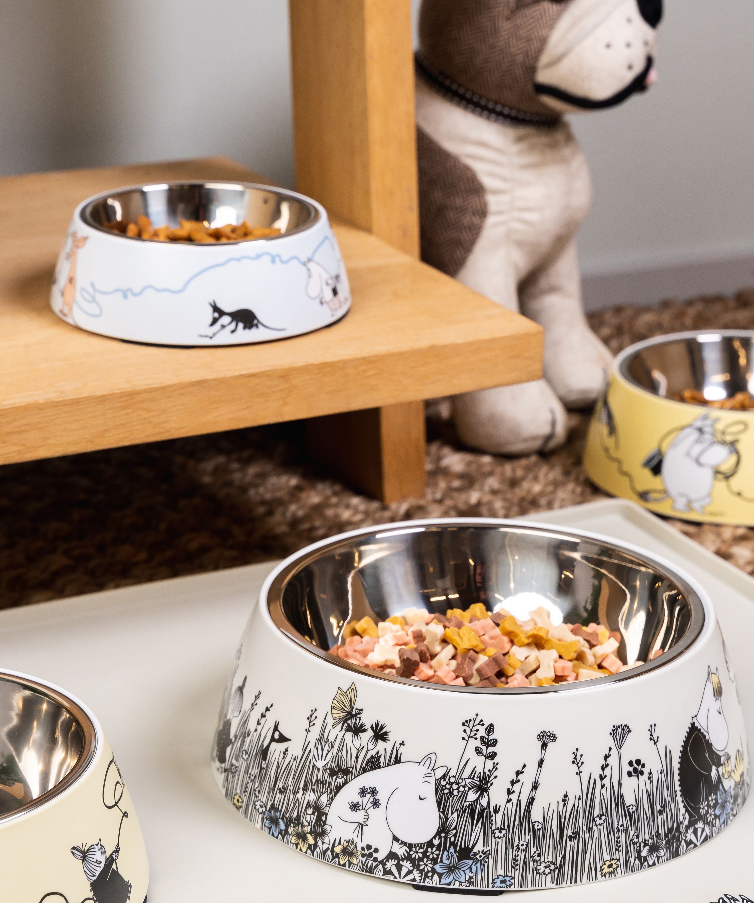 Muurla Moomin Pets Pets Food Bowl S, Blue
