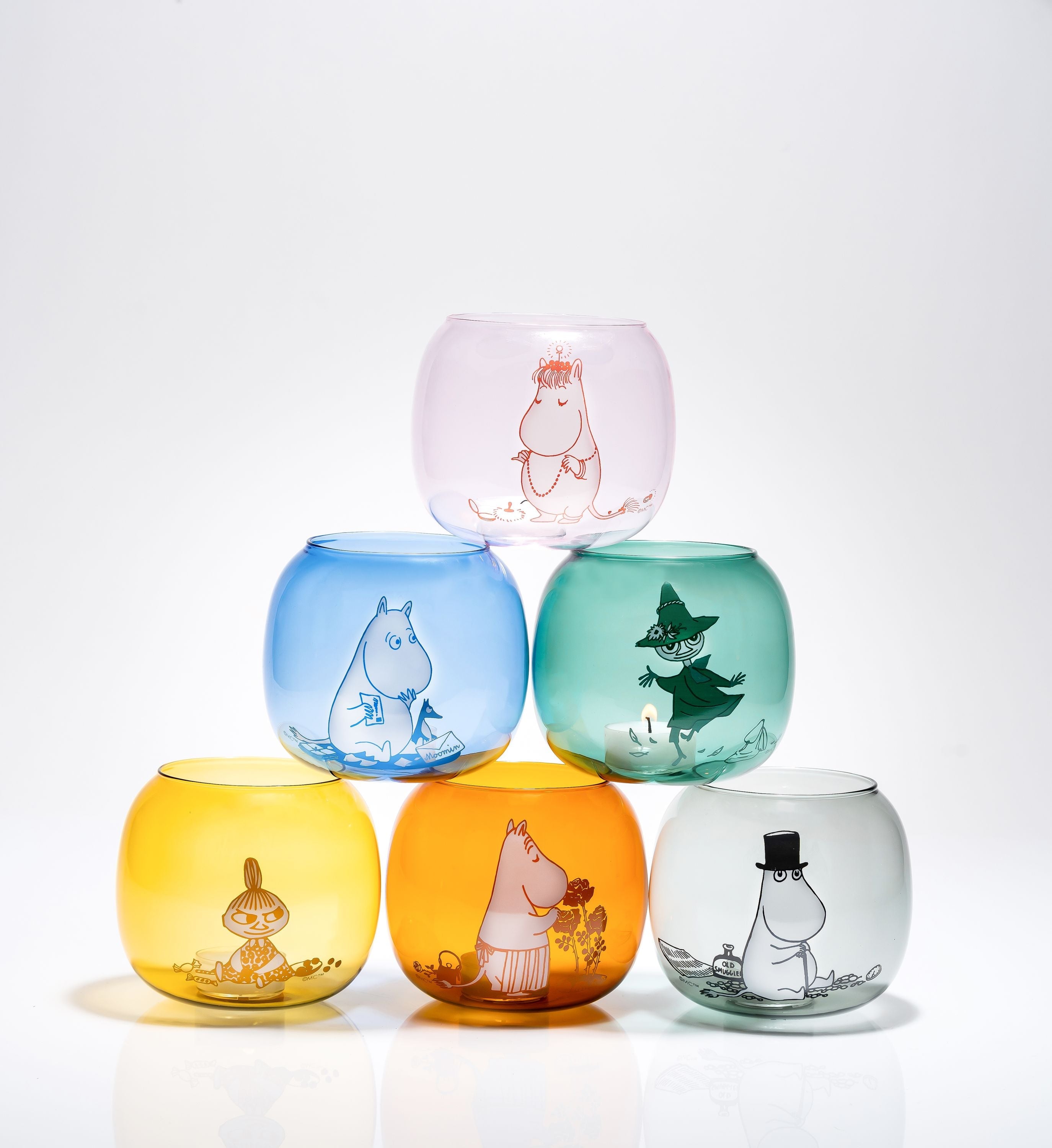 Hourla Moomin Tealight Holder, Moominpappa