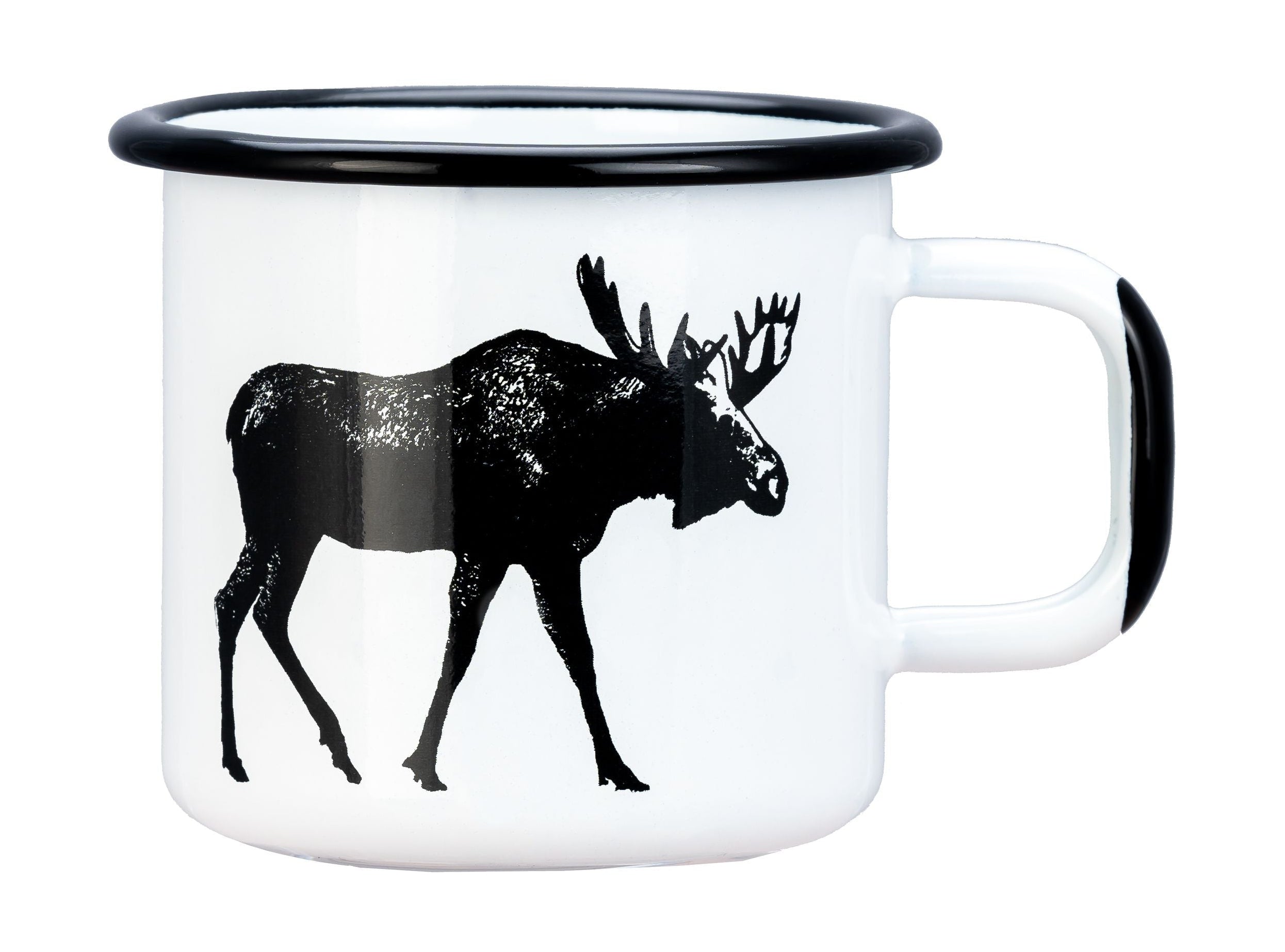 Muurla Nordic Enamel Mug, The Moose