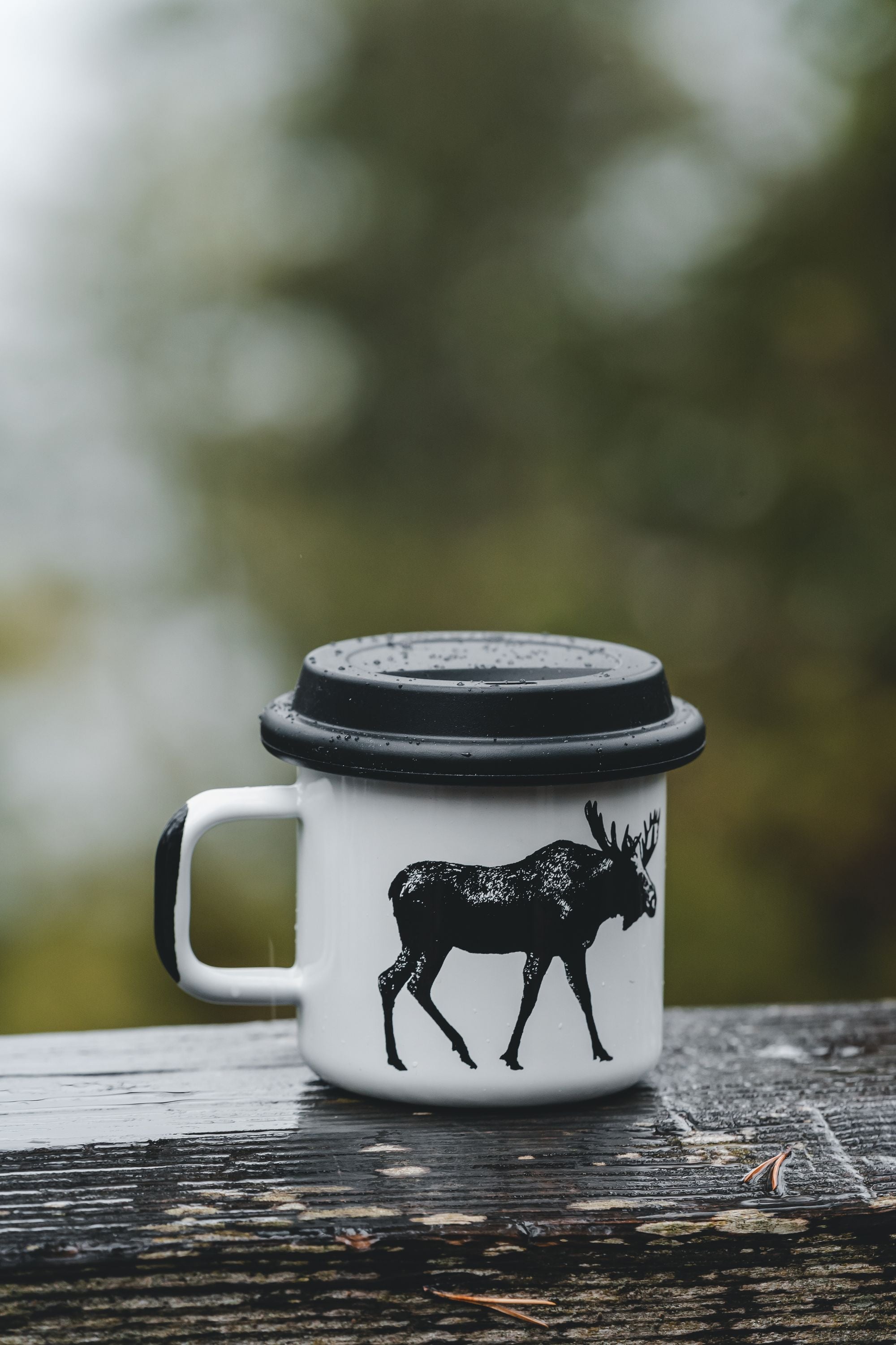 Muurla Nordic Enamel Mug, The Bear