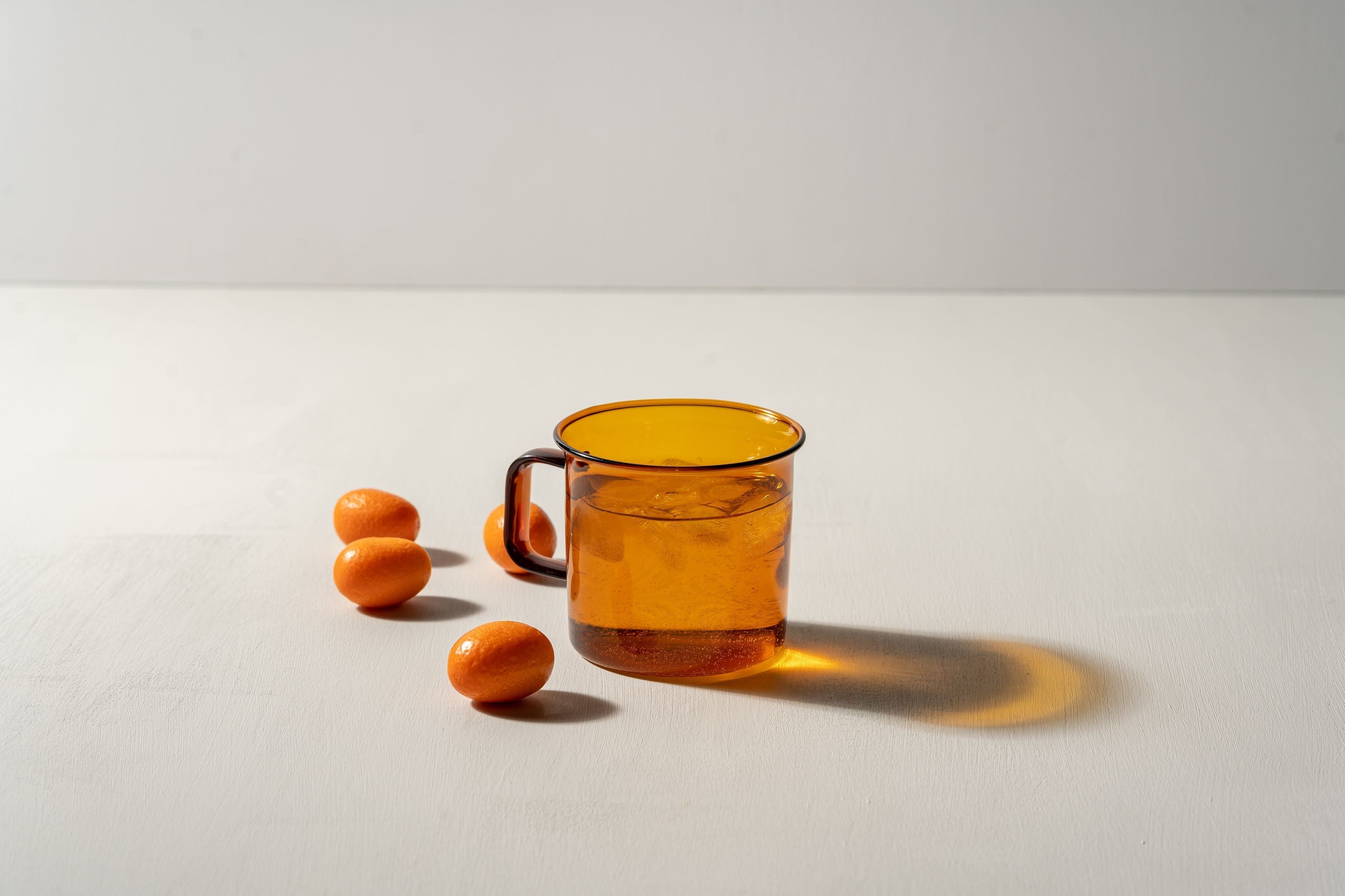 Muurla Glass Mug, Amber