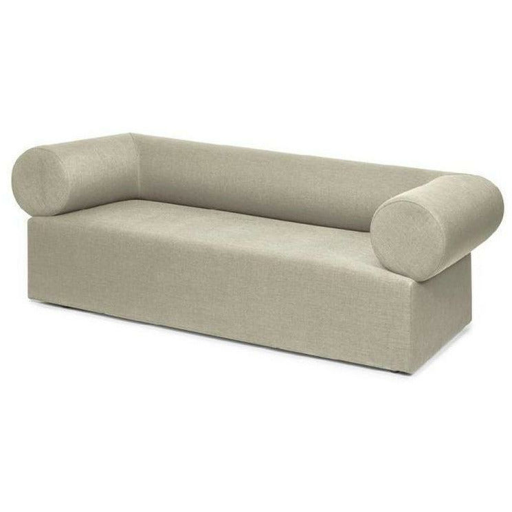 Puik Chester Couch 2 Seater, stříbro