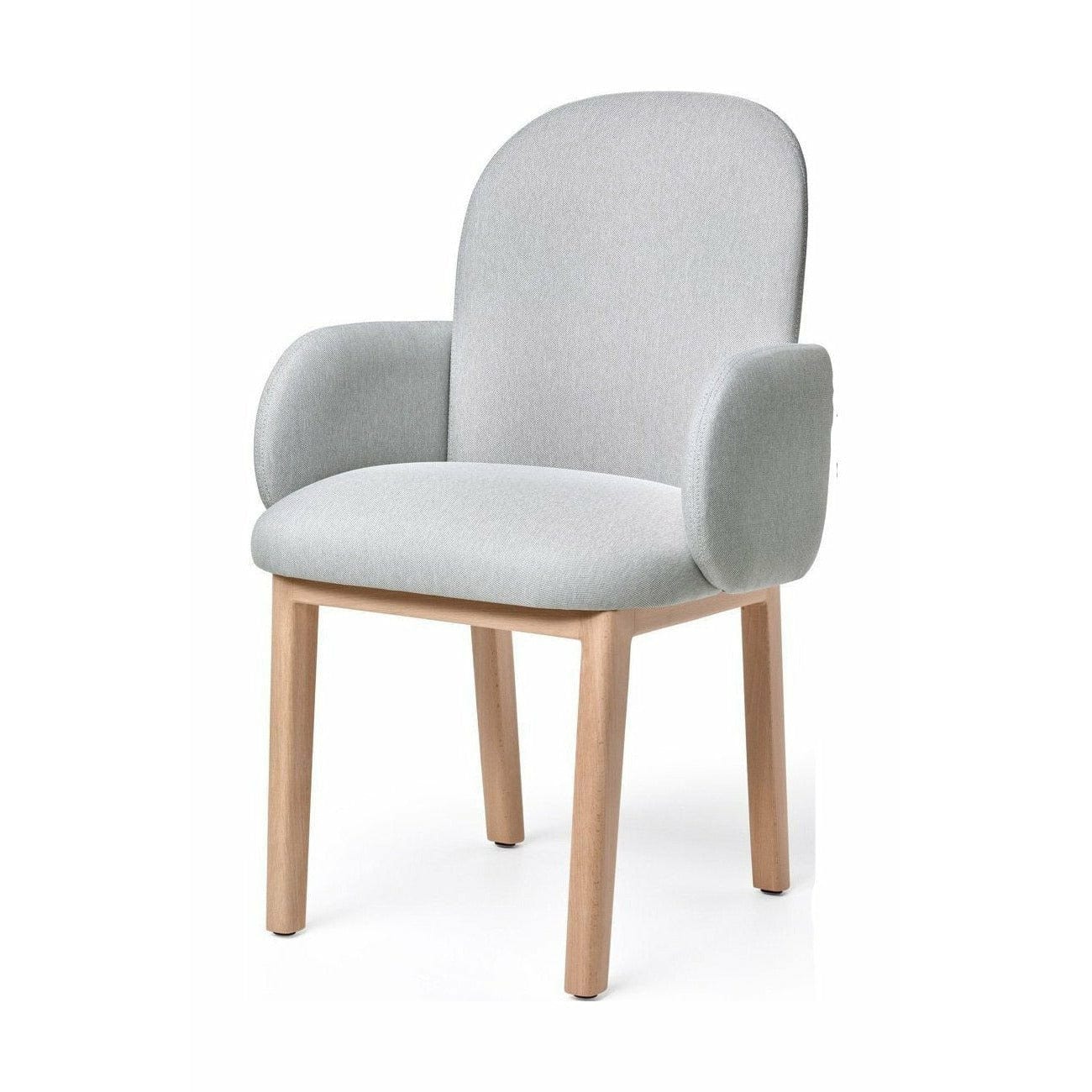 Puik Dost Dining Chair Wood, Light Grey