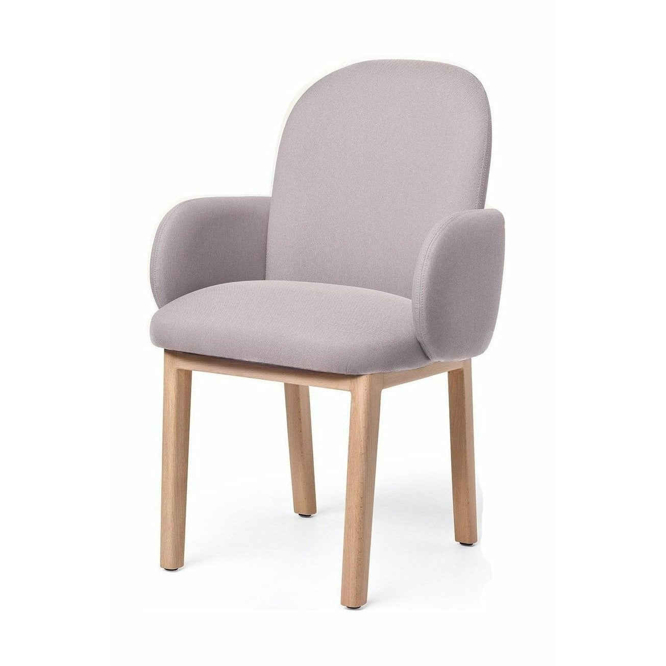 Puik Dost Dining Chair Wood, Lilac Grey