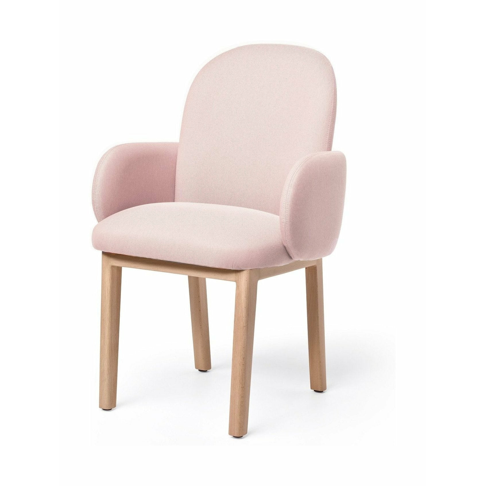 Puik Dost Dining Chair Wood, Pink