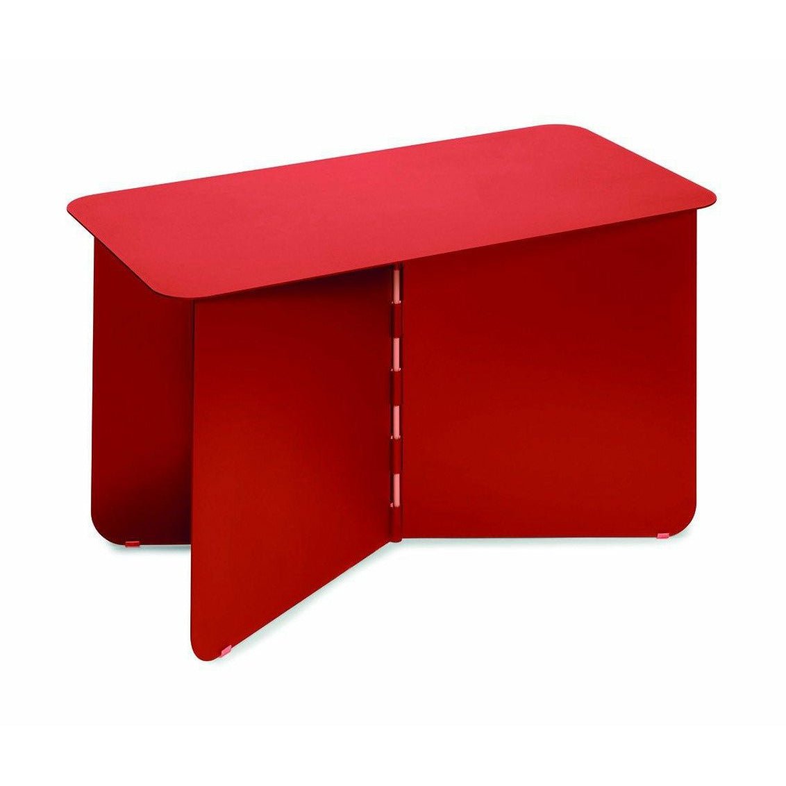Tabulka na boční tabulku 70x35cm Puik, červená