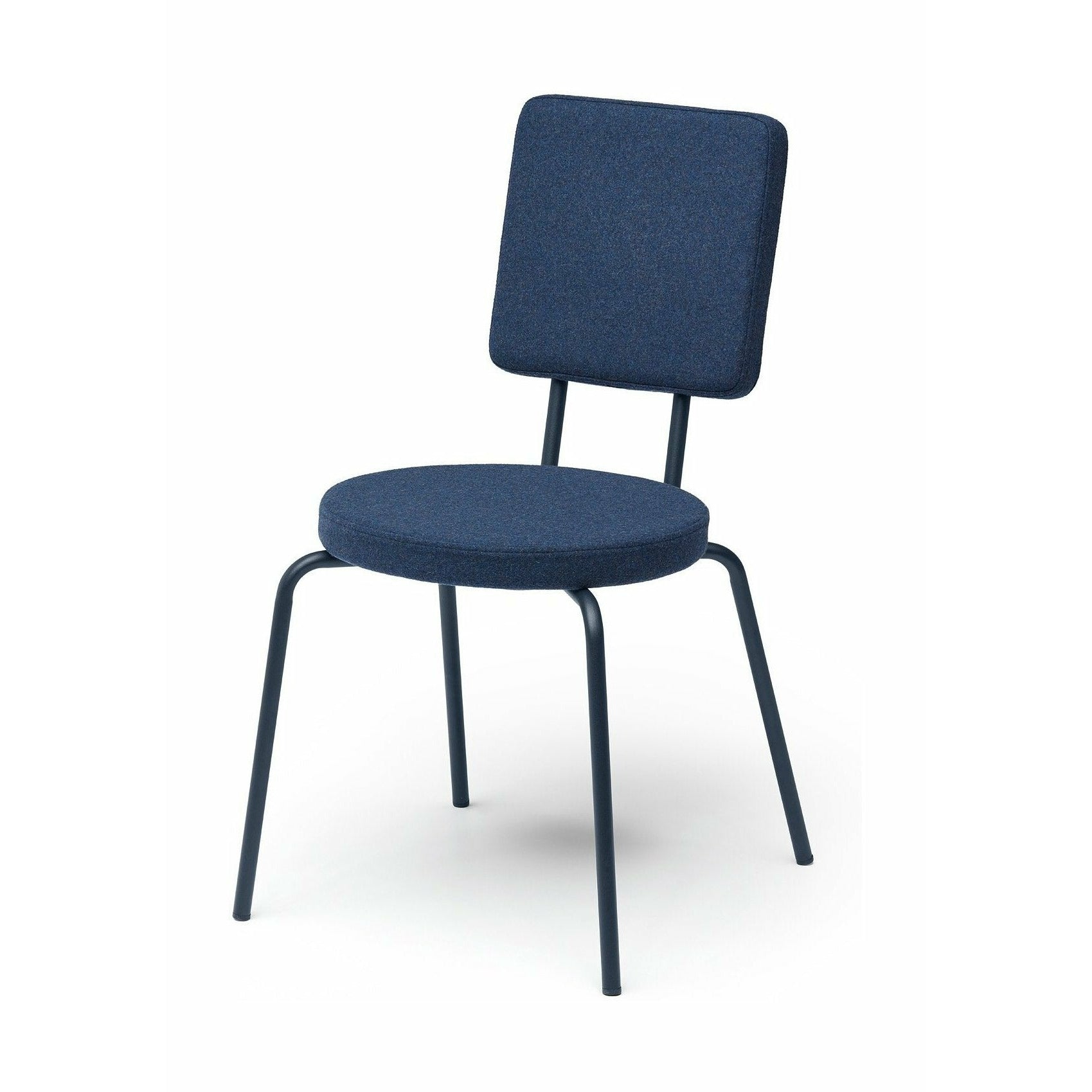 Puik Option Chair Seat Round / Backrest Square, Dark Blue
