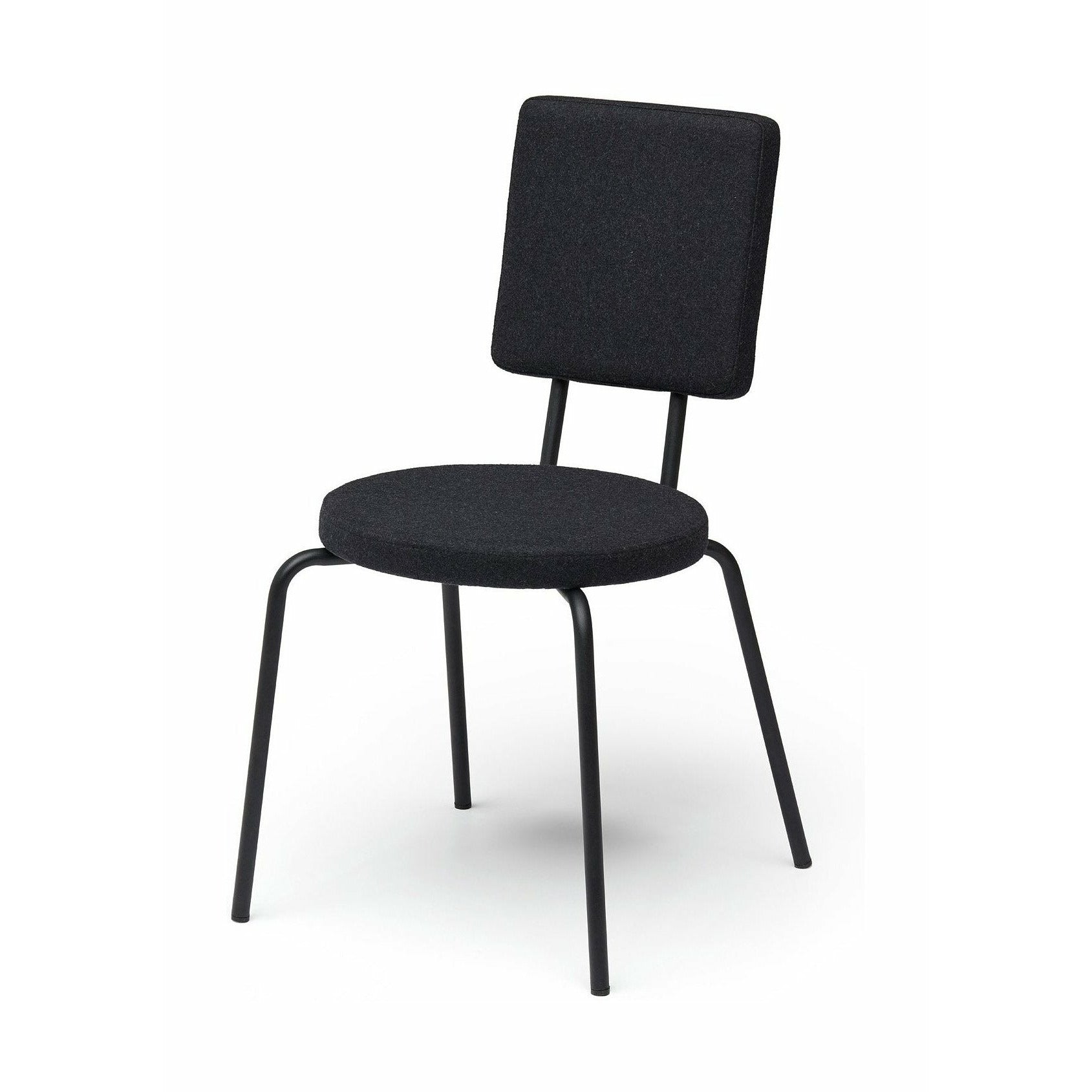 Puik Option Chair Seat Round / Backrest Square, Black