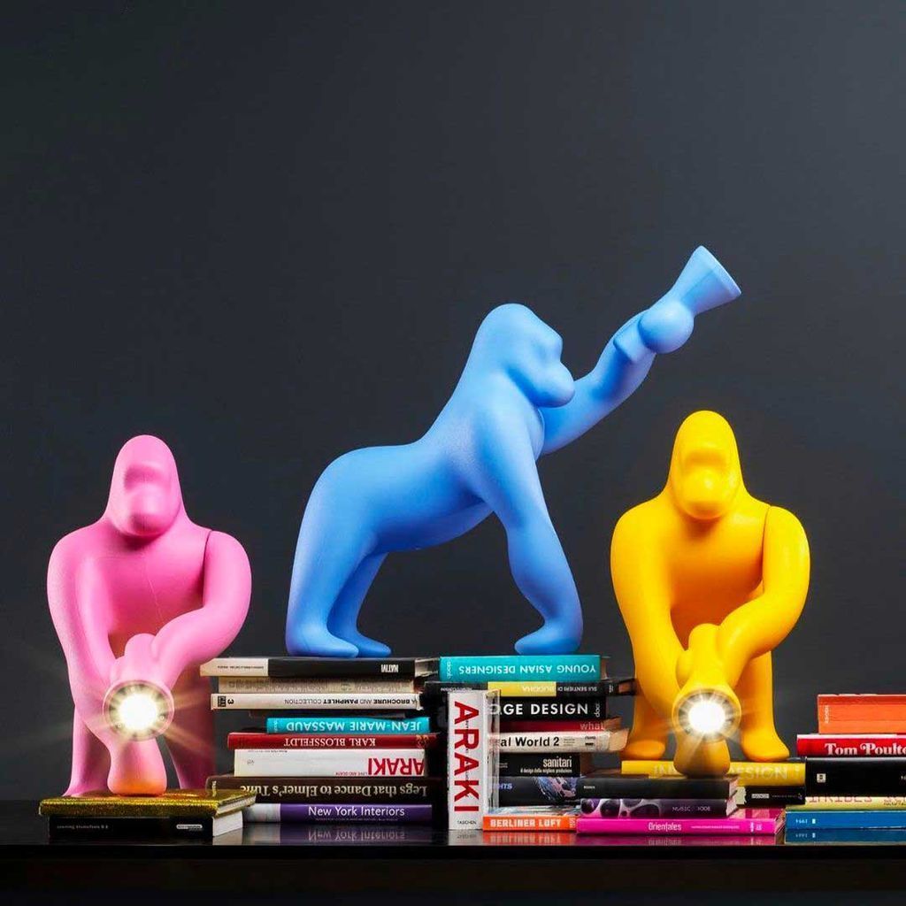 Qeeboo Kong Table Lamp By Stefano Giovannoni Xs, Ivory