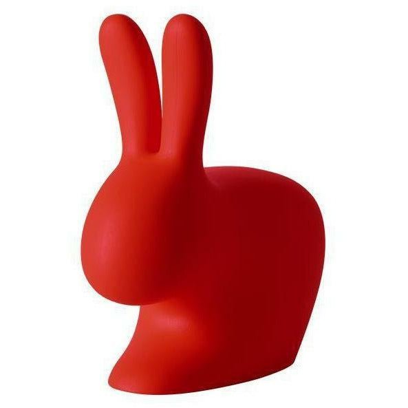 Králík qeeboo králíka dětská židle, červená