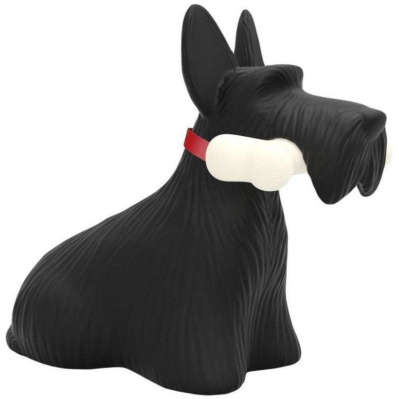 Qeeboo scottie lampy Stefano Giovannoni, černá