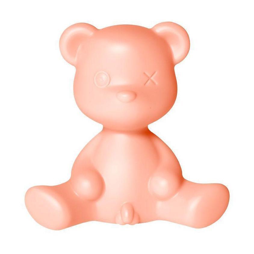 Qeeboo teddy boy stolní lampa s kabelem, růžová