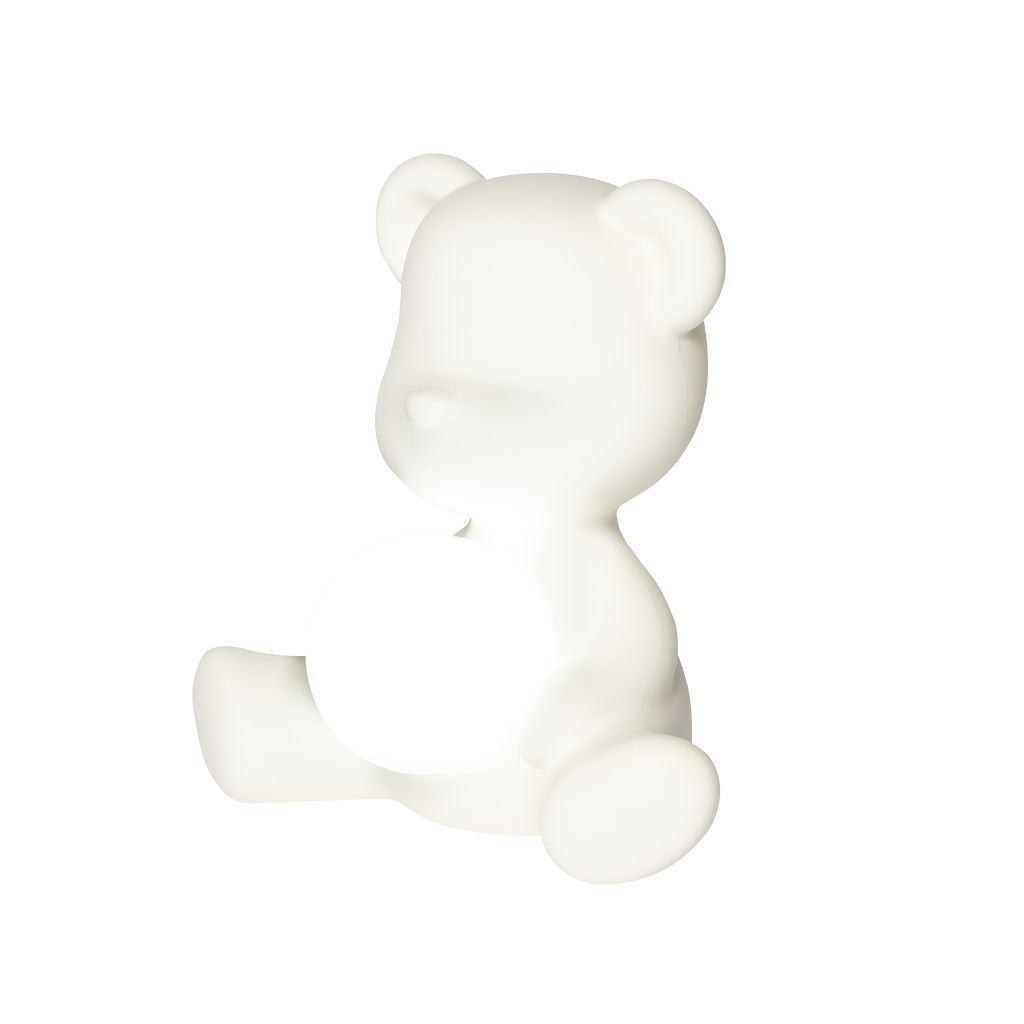 Qeeboo Teddy Girl Led Rechargeable Table Lamp, White