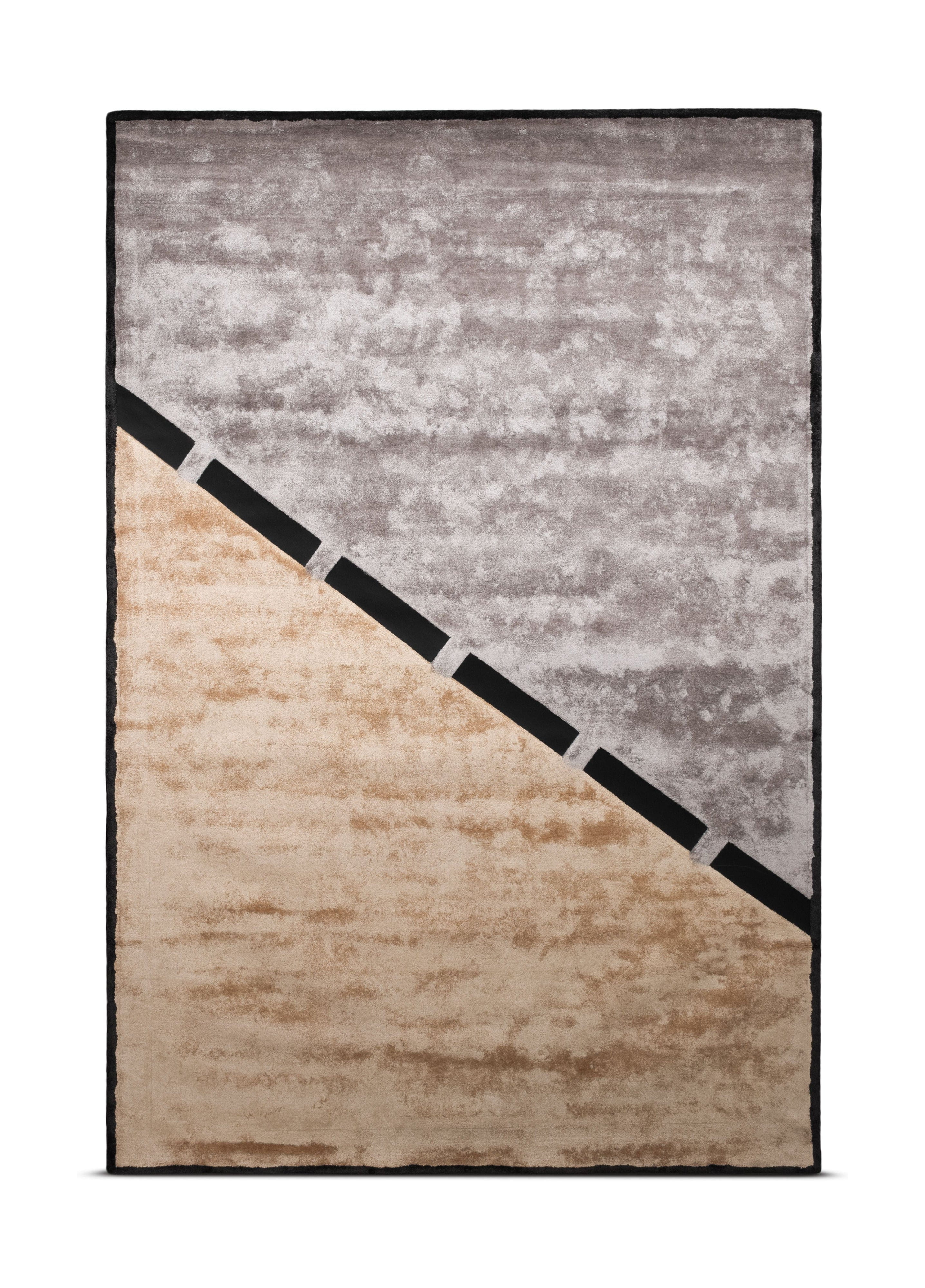 Koberec pevný jednoduchý koberec 200 x 300 cm, cookie