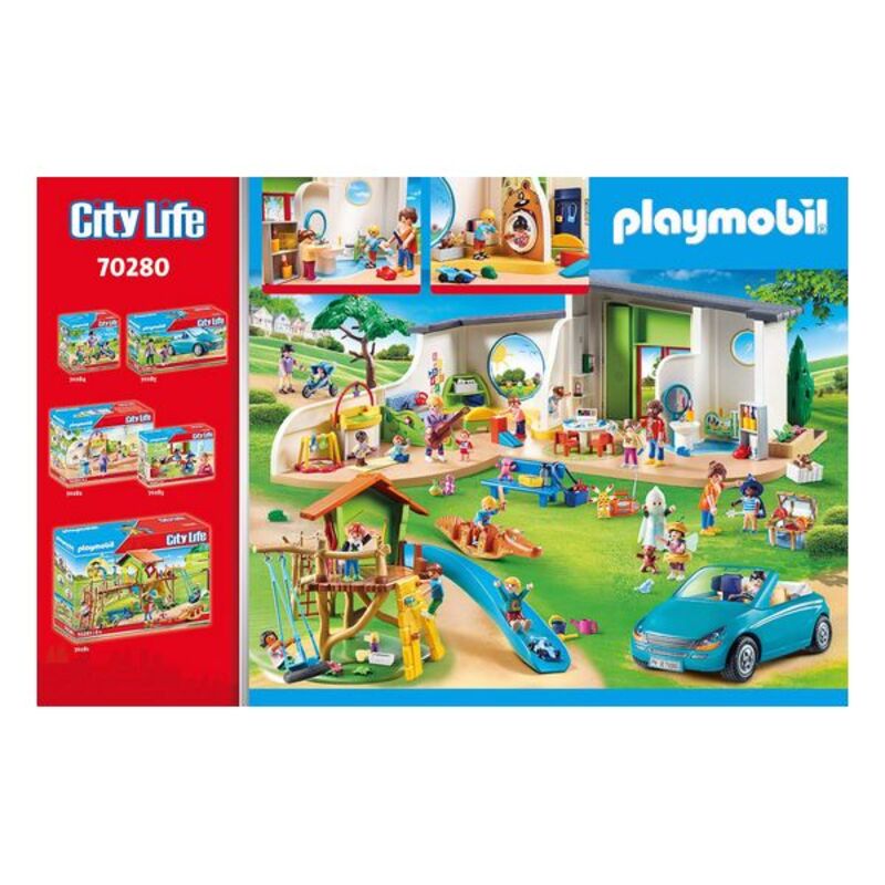 Playset City Life Rainbow Nursery Playmobil 70280 (180 ks)