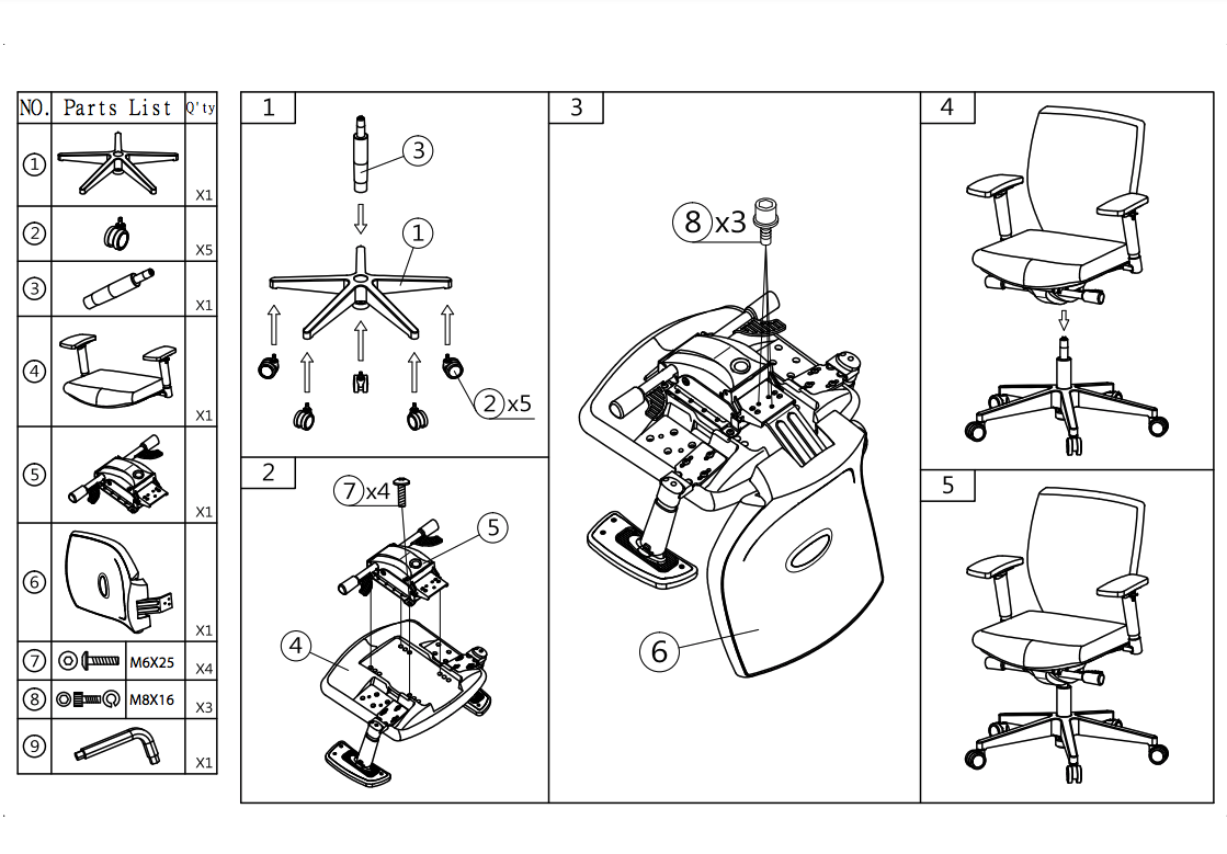 Ergonomická kancelářská židle 320 Comfort (N) EN 1335