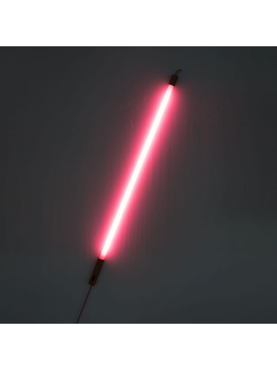 LED lampa Seletti Linea, růžová