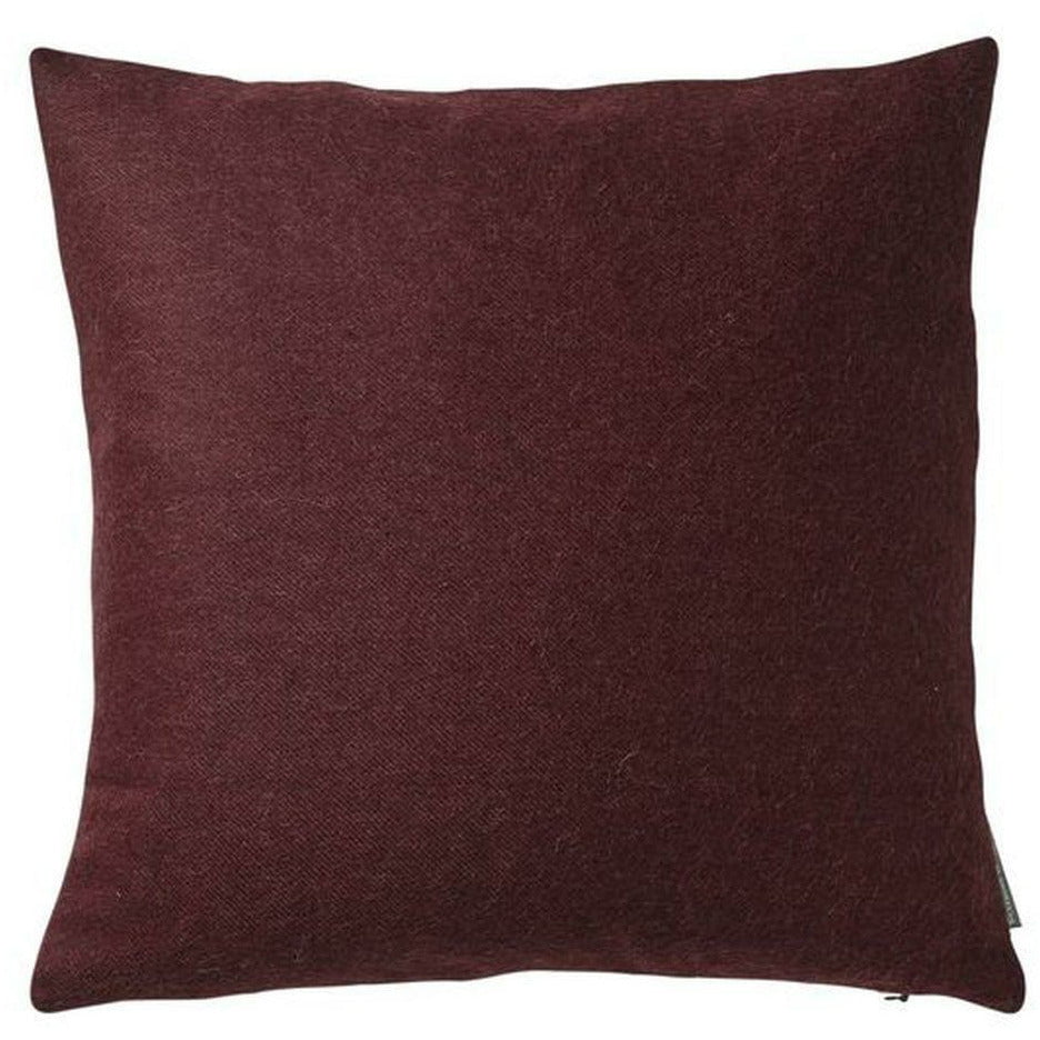 Silkeborg Uldspinderi Cusco Cushion 40 X40 Cm, Old Bordeaux