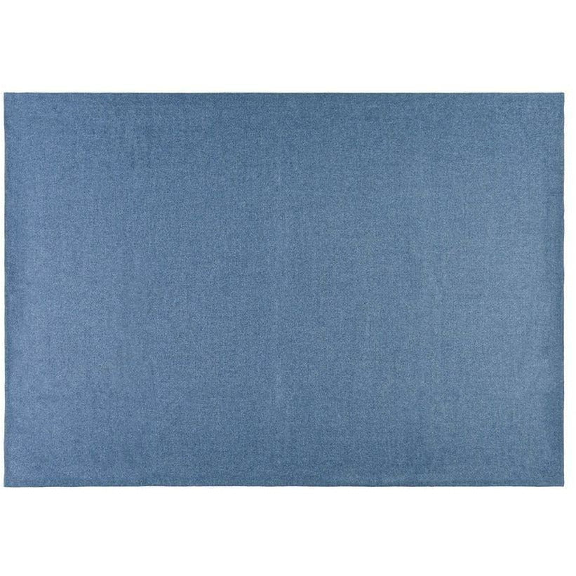 SILKEBORG ULDSPINDI MENDOZA PLAID 130 X180 cm, džínové modré