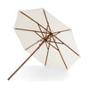 Skagerak Messina parasol Ø300 cm, z bílé