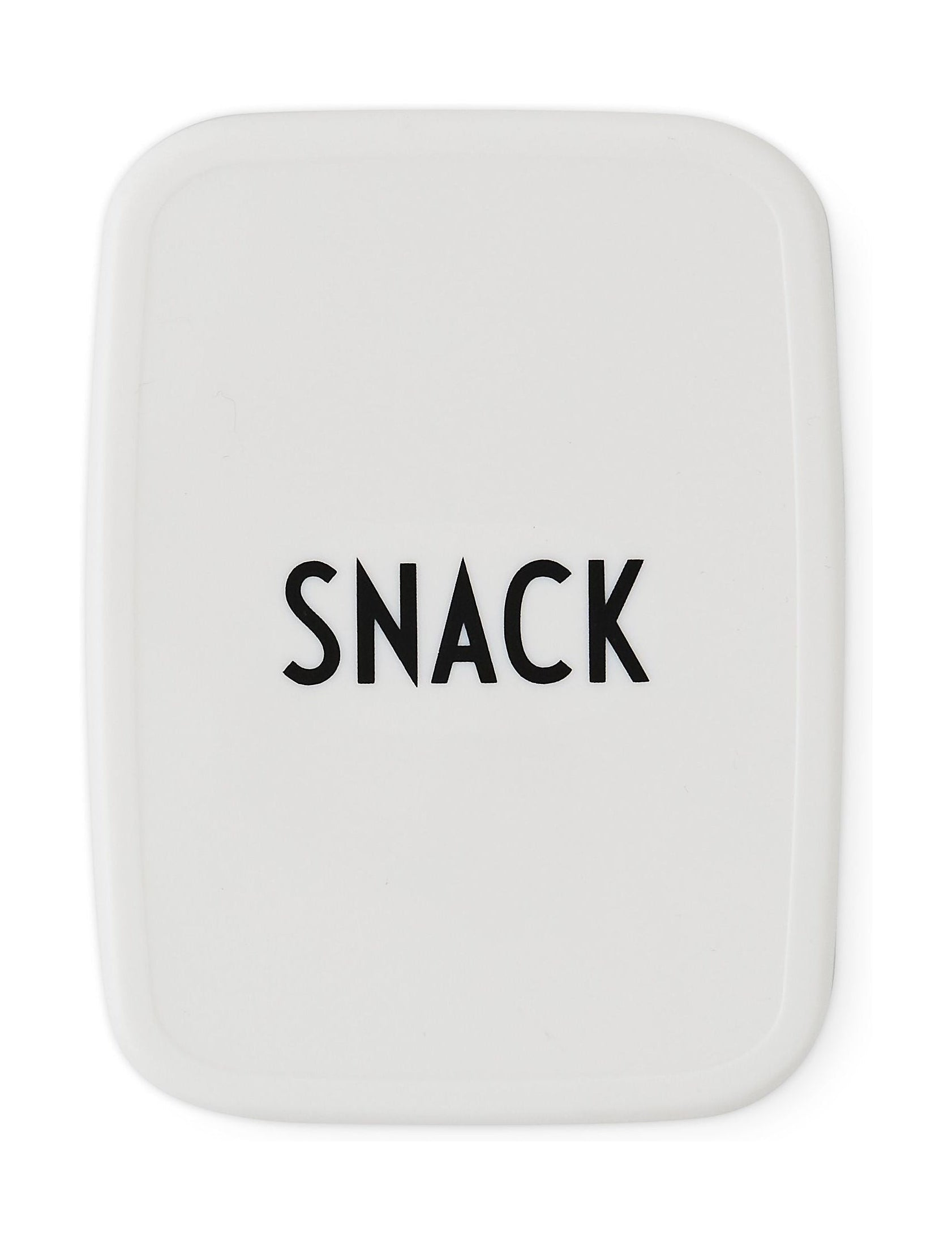 Design Letters Snack Box, bílá