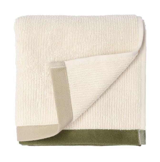 Södahl kontrastní ručník 50x70, Olive