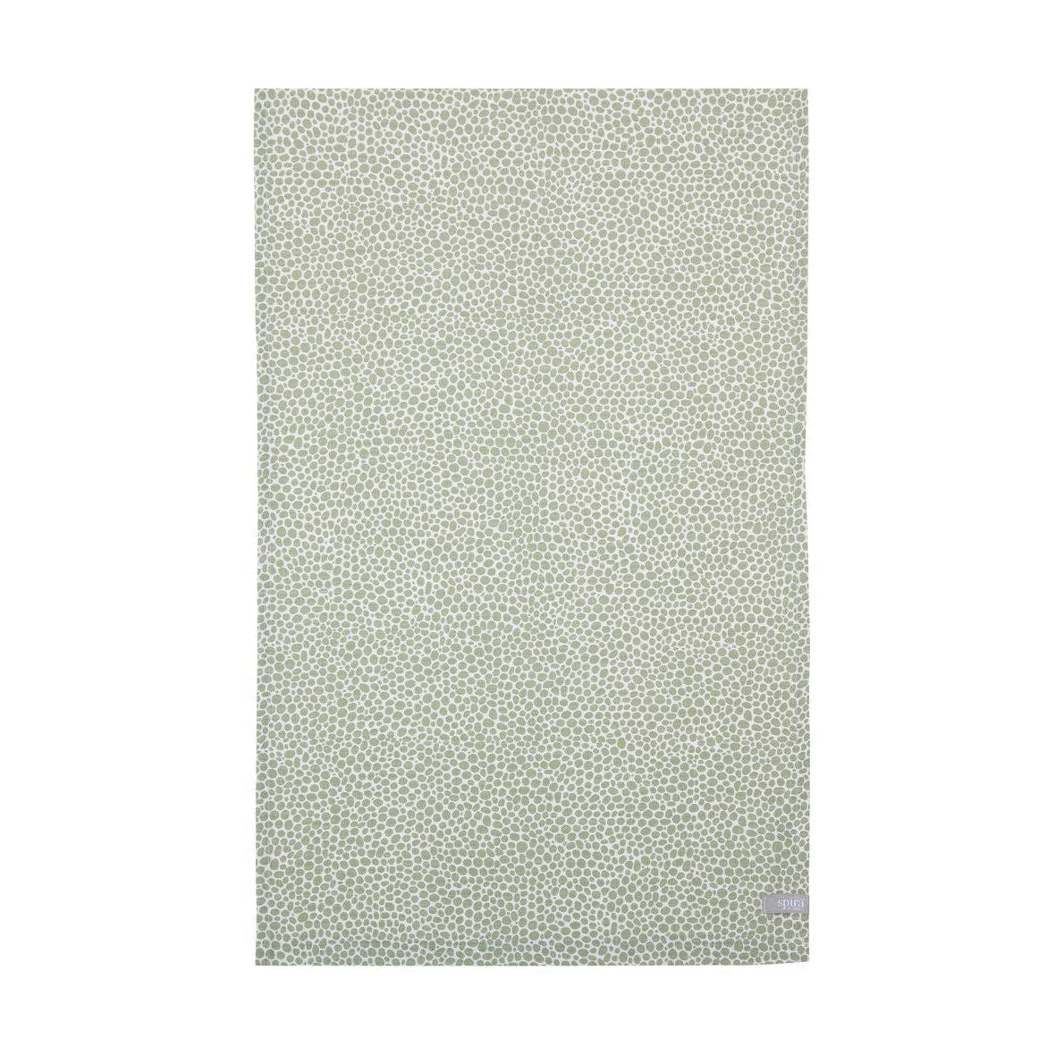 Spira Dotte Table Runner, Sage Green