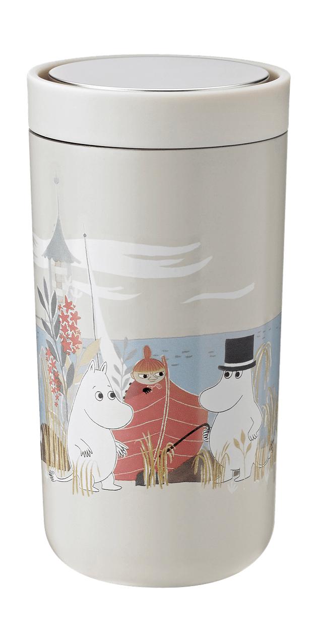 Stelton jít kliknout na Thermo hrnek 0,2 l, Moomin Soft Sand