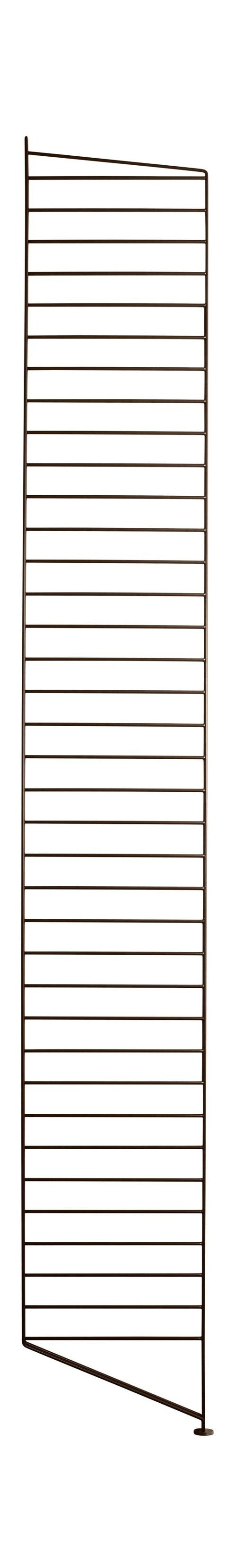 String Furniture String System Side Panel With Stand 30x200 Cm, Brown