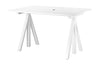 String Furniture Works Work Table 78x120 Cm, White Laminate